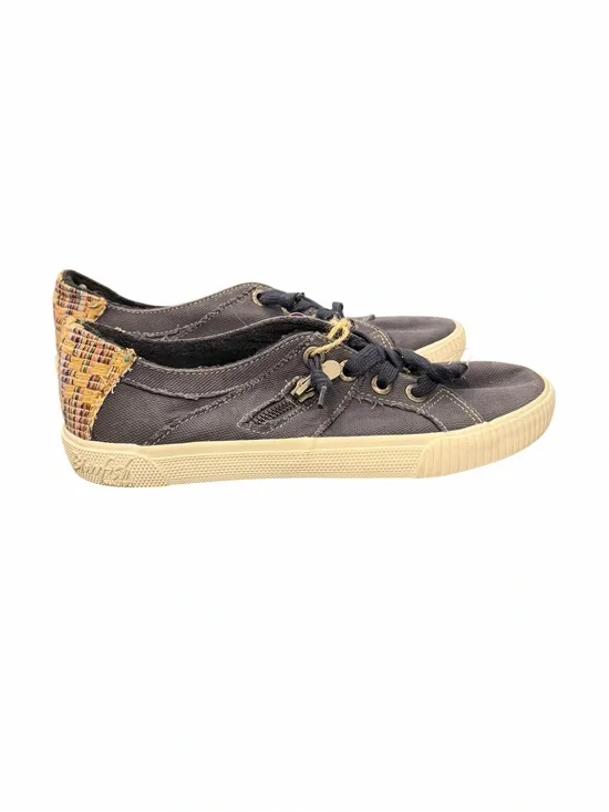 Blowfish Malibu Women's Fruit Sneaker Pure Navy Smoke Canvas Size US 7 NEW Comfy