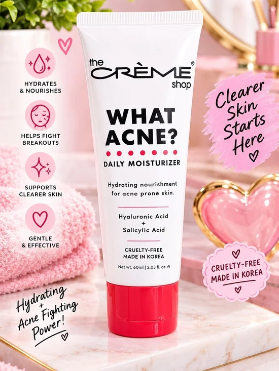 the Crème Shop WHAT ACNE? Daily Moisturizer