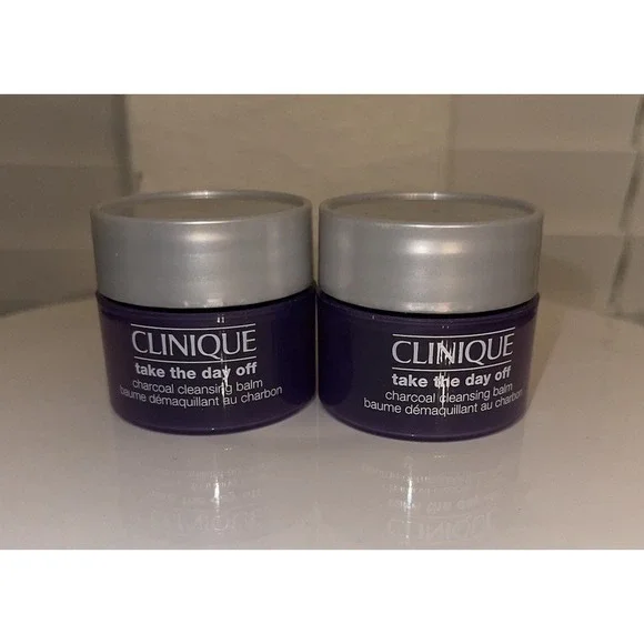 Clinique Take The Day‎ Off Charcoal Cleansing Balm 0.5oz 15ml - Makeup Remover 2