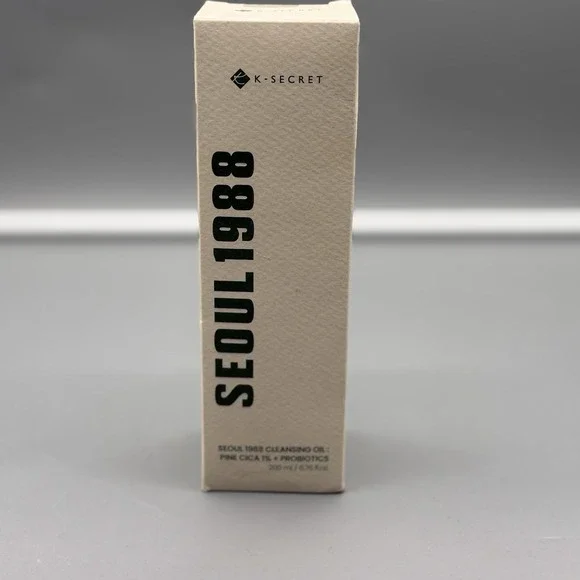 K-SECRET Seoul 1988‎ Cleansing Oil : Pine Cica 1% + Probiotics 200ml K-Beauty