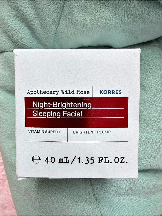 KORRES Apothecary Wild Rose Night-Brightening Sleeping Facial
