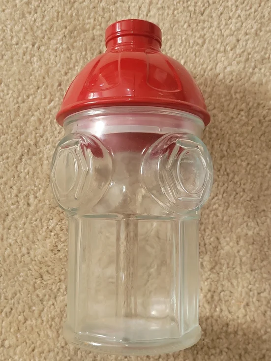 Red Fire Hydrant Candy Jar - Home Party Supplies