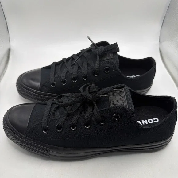 Converse Chuck Taylor All Star Blackout Canvas M5039C Size Men's 6.5 Women's 8.5