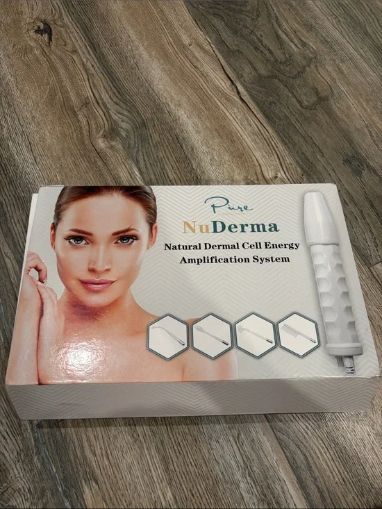 NUDE White NuDerma At-Home Dermal Cell Energy Device