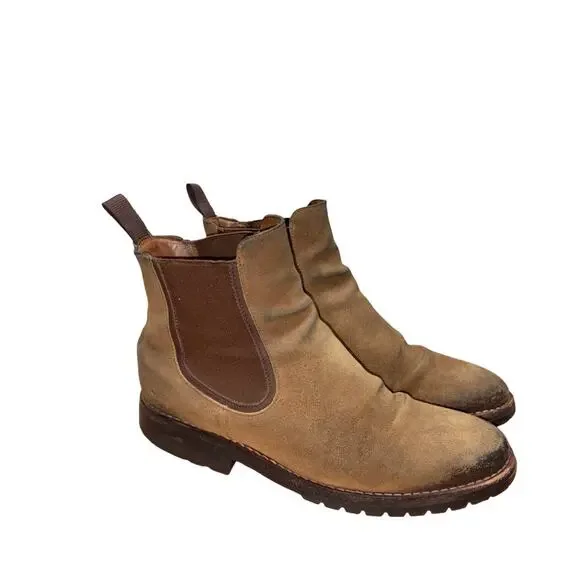THursday Boot Co. Brown Suede Chelsea Boots Size: 9.5 US Men's