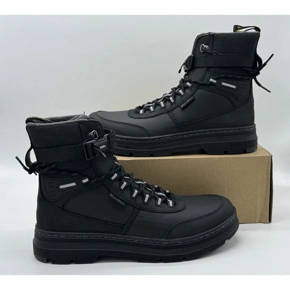 Dr Martens Combs Tech WX Black Waterproof Boots Men's Size 13‎ 32103001