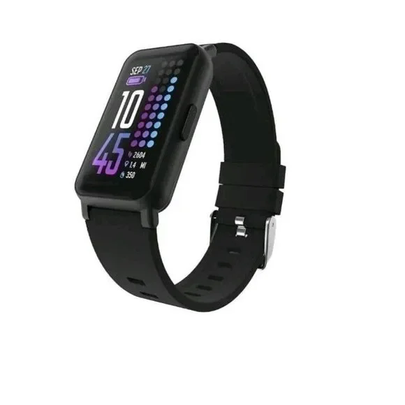 NEW iTouch Wearables Active 4 Unisex Black Watch/Fitness Tracker TC4S01-G02