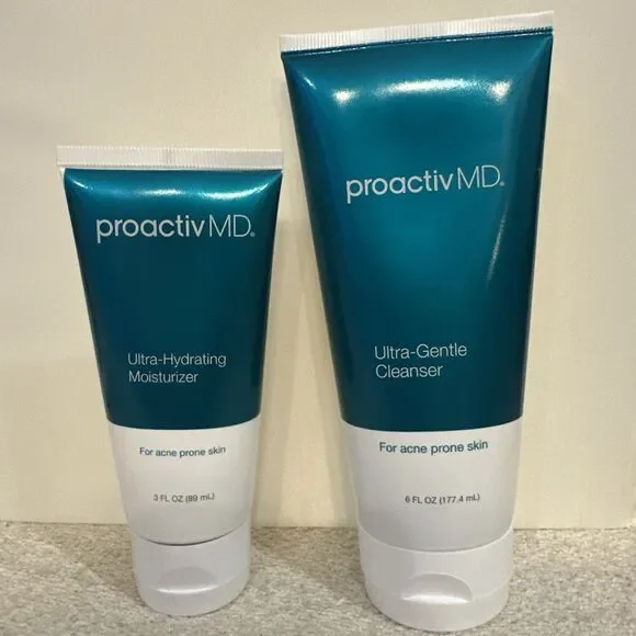 Proactiv MD Ultra Hydrating Moisturizer 3oz M & Ultra Gentle Cleanser Sealed New