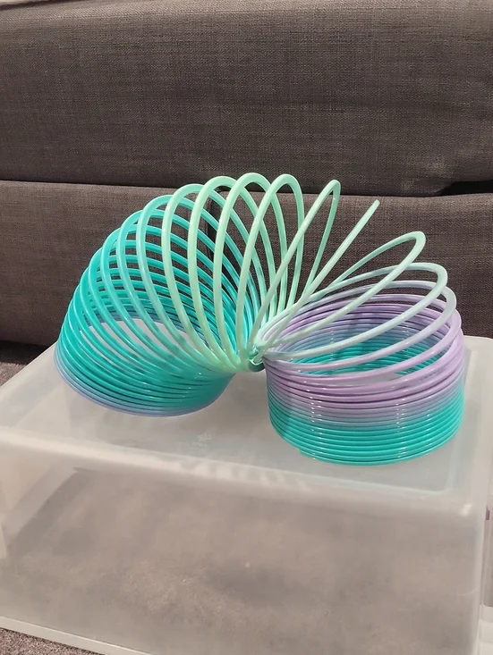 Target Pastel Coil Spring Toy - Mint Green & Lavender