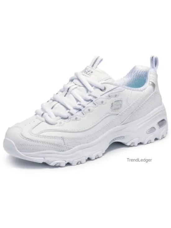 Skechers D'Lites Fresh Start Memory Foam Lace-Up Sneaker
