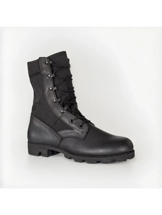 Belleville Tactical Boots mens 7.5 R black Vibram EH ASTM Military Combat USA