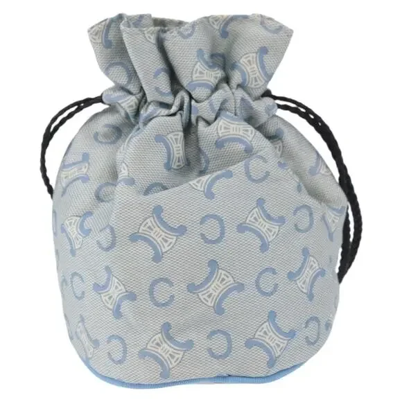 Celine C Macadam Pouch Light Blue