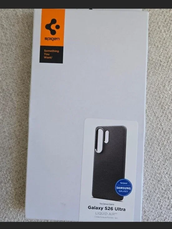 Spigen Liquid Air Case for Galaxy S26 Ultra - Black