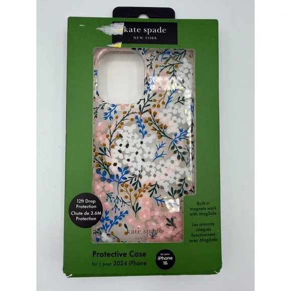New Kate Spade New York Protective MagSafe Case for Apple iPhone 16