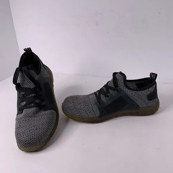 New Indestructible Ryder‎ Steel Toe Work Sneakers Size 45 / 11 Gray Black