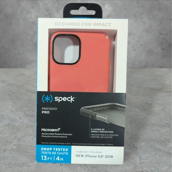 T3 Speck Presidio Pro Case Apple iPhone 5.8 2019 ( 11 Pro ) Coral