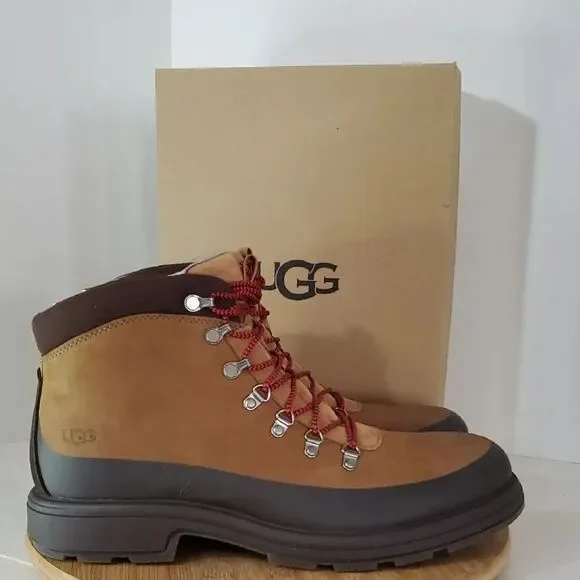 UGG Biltmore Hiker Men's Boot Oak Size 12 Waterproof Leather NIB