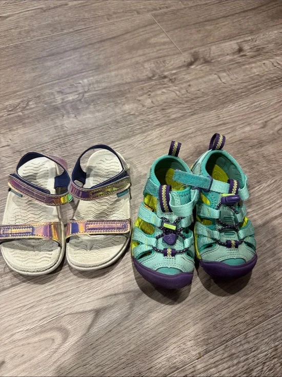 Girls Havana and Keen size 8
