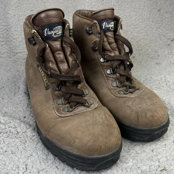 Vasque Sundowner 7530 Brown Gore-Tex‎ Leather Hiking Boots Men's 7 1/2 M