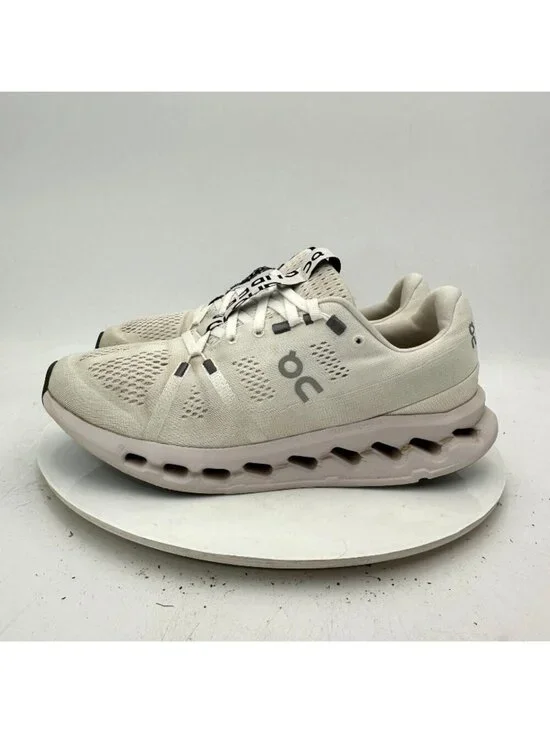 On Cloudsurfer Swiss Engineering Women Size 10 3WD10440664 White Frost Shoes