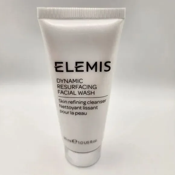 Elemis Dynamic Resurfacing Facial Wash TRAVEL SIZE Skin Refining Cleanser 1.0oz