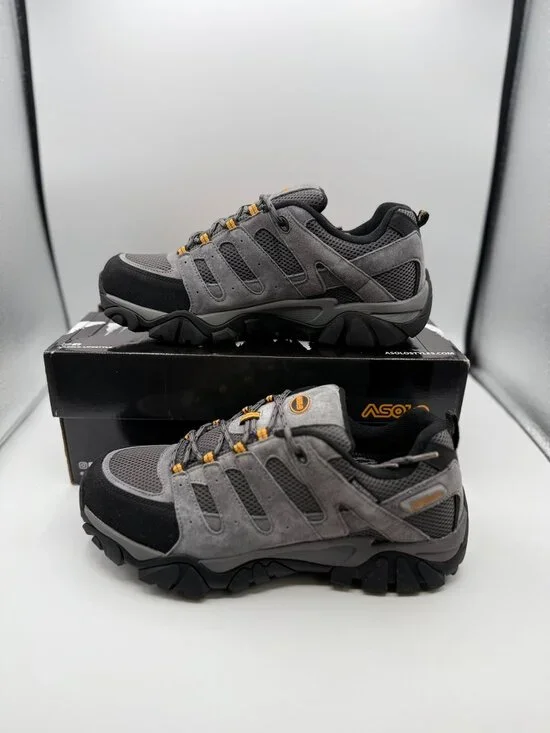 ASOLO men's Grey Size 10 New With Box