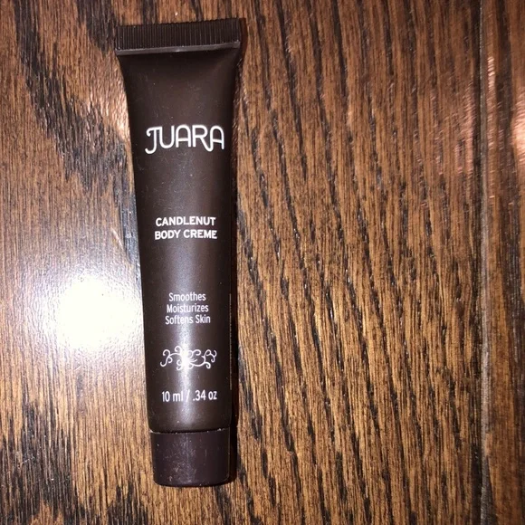 Juara candlenut body cream small travel size sample