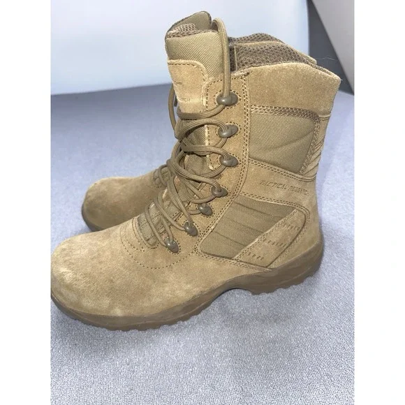 Tactical Research Belleville TR536CT Men's 9R Composite Toe Tan Combat Boots