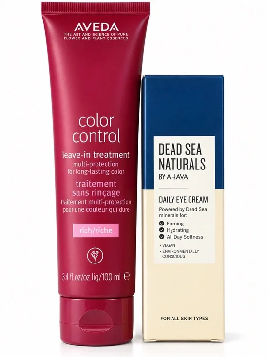 AVEDA + AHAVA PREMIUM HAIR & SKINCARE BUNDLE — $58 RETAIL
