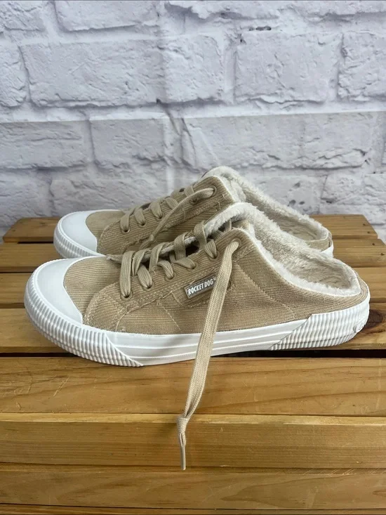 Rocketdog Y2K Sport Cheery Corduroy Slip On Mule Sneakers Size 10