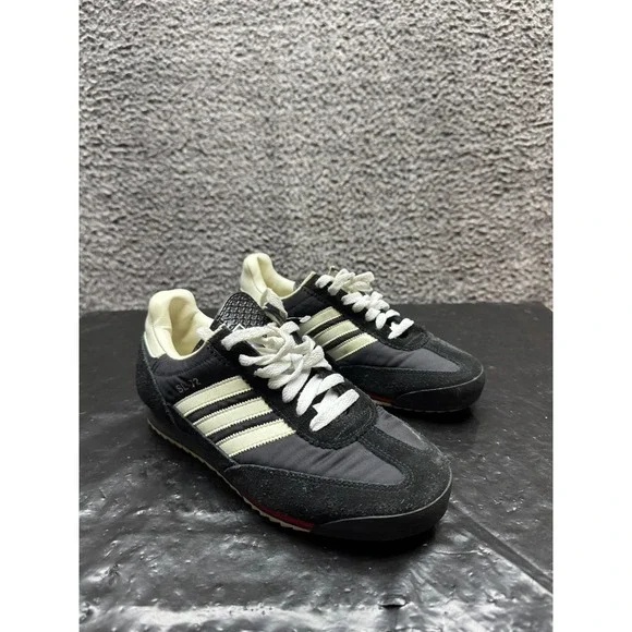 Vintage‎ Adidas SL 72 OG Lace-Up Low Top Sneakers Core Black Women's Size 6.5 US