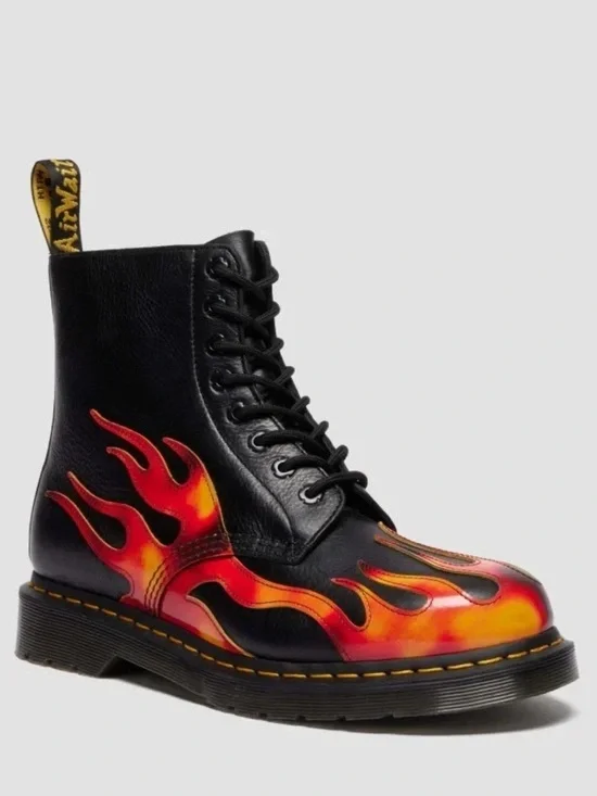 Dr. Martens 1460 Pascal Flame Boots new size 7 women’s not box