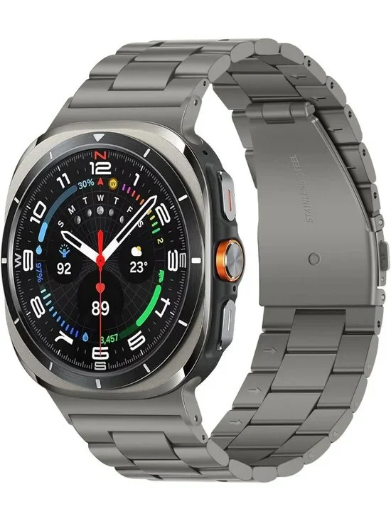 No Gap Bands for Samsung Galaxy Watch Ultra 2/1 - 47mm Adjustable Silicone