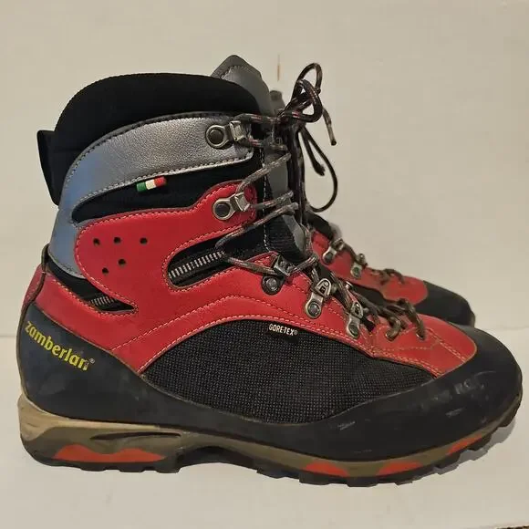 Zamberlan Men's Trekking Boots Gore-Tex Red US 11.5 mountianeering