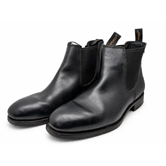 Dubarry Kerry Chelsea Boots Mens EU 46 Black Leather Gore-Tex Pull On