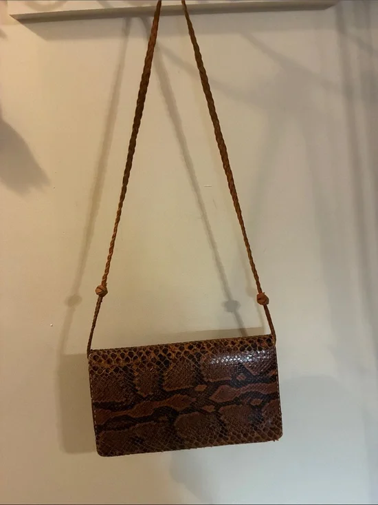 Vintage Sengalese 70’s Snakeskin Clutch