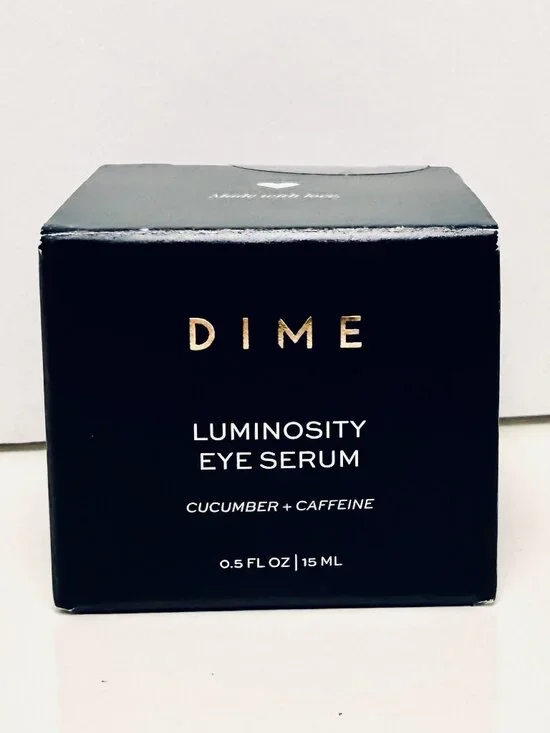 DIME Beauty Luminosity Eye Serum 15 mL Cucumber Caffeine NEW SEALED