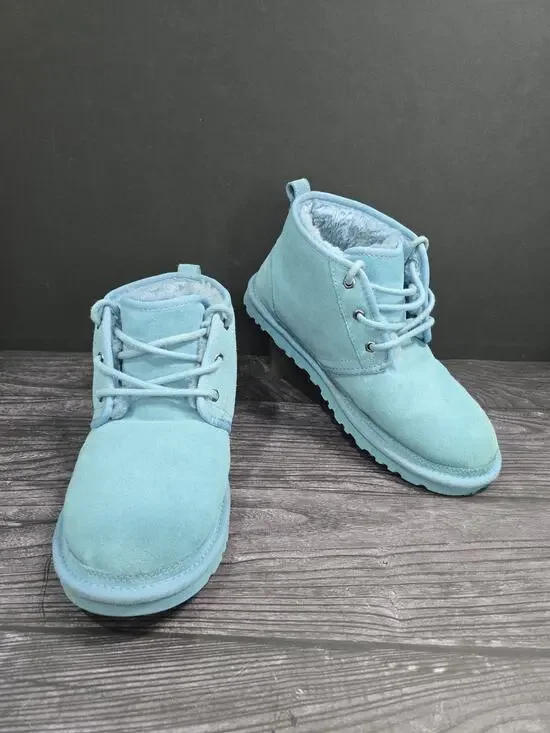 UGG Neumel Chukka Boots - Freshwater Blue Suede 3236 Men’s Size 9