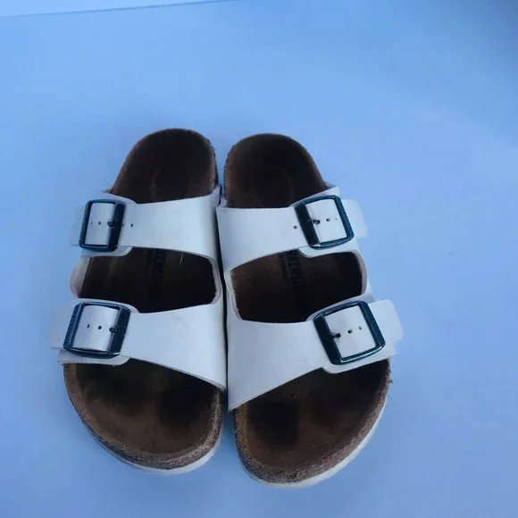 Birkenstock White Kids‎ Sandals