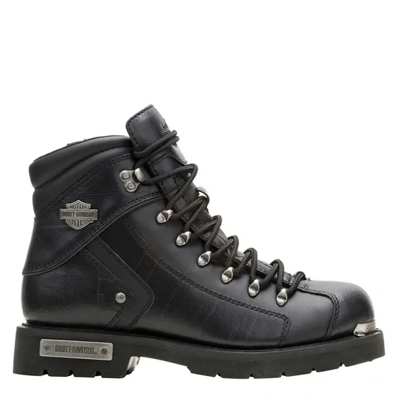 Harley Davidson Men's Electron Leather Motorcycle Casual Boots