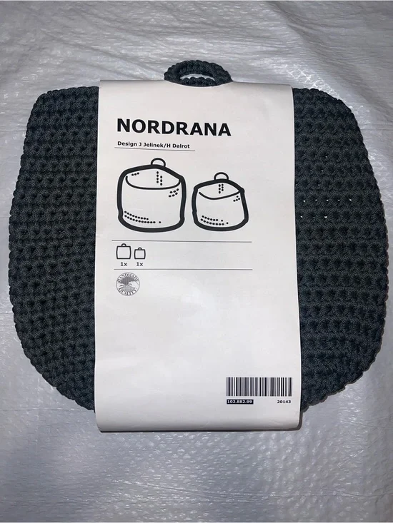 IKEA NORDRANA (2 Baskets)