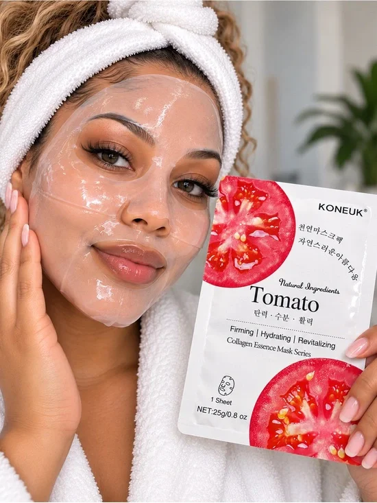 Tomato Hydrating Collagen Essence Sheet Mask
