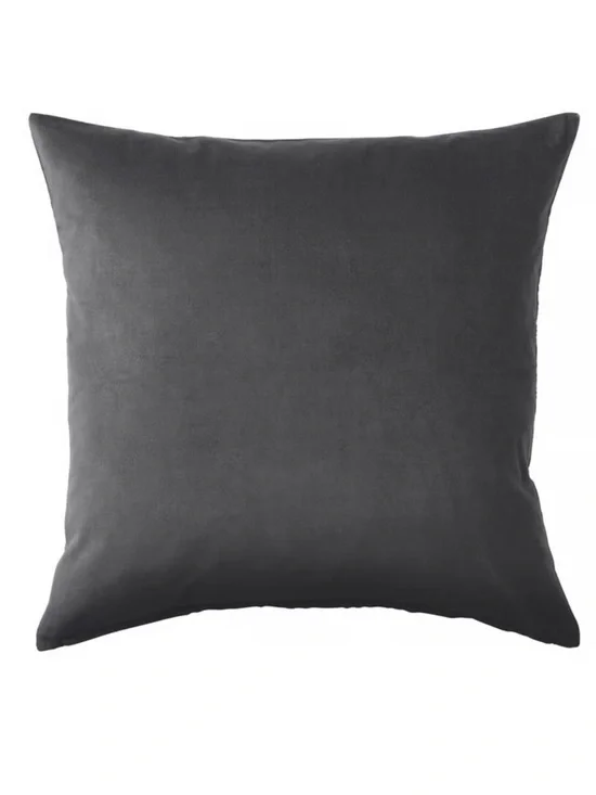 Ikea SANELA Cushion cover, dark gray, 20x20 
