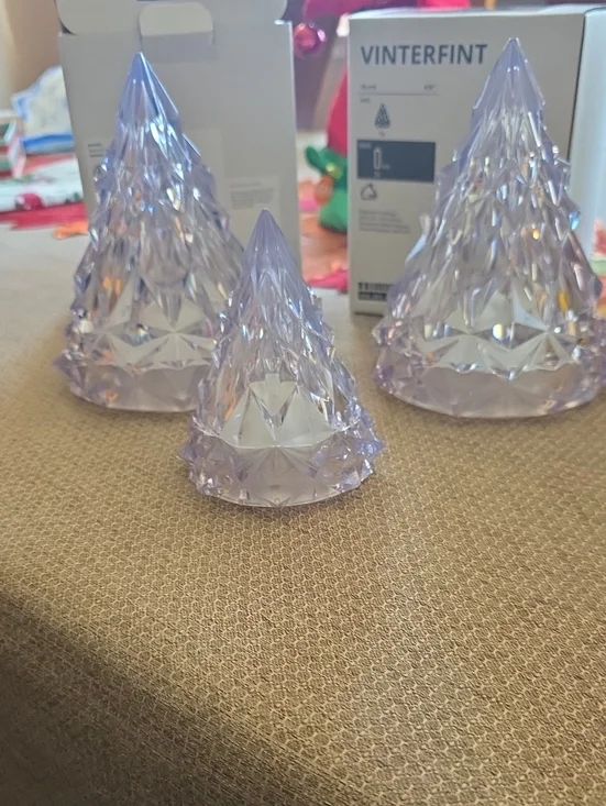 IKEA VINTERFINT Crystal-Look LED Tree Trio