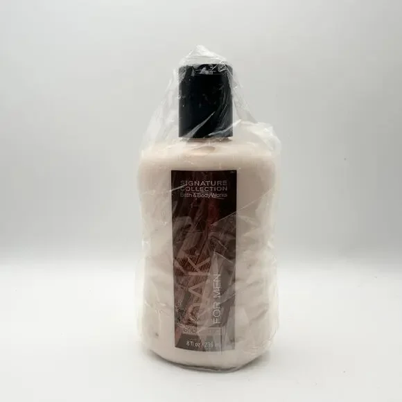 Bath & Body Works Oak For Men Body Lotion Discontinued HTF 8 fl oz