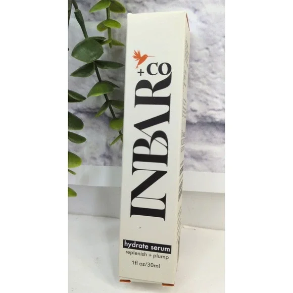NEW IN BOX🖤INBAR +‎ Co. Hydrate Serum Replenish Plump Made in USA Skincare Face