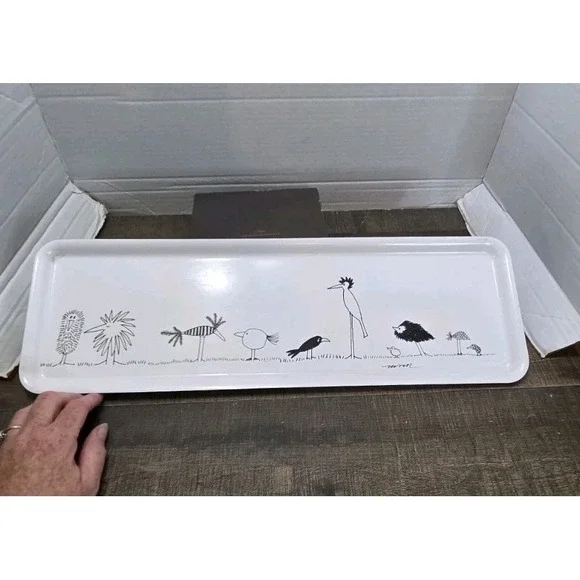IKEA Bird Tray IKEA of Sweden Onskedrom Silly Kooky Bird‎ Tray Rectangular