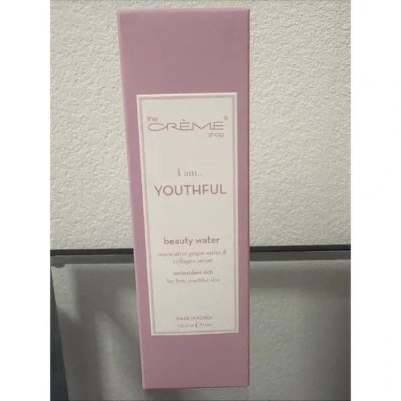THE CREME SHOP 1 am YOUTHFUL BEAUTY WATER 4.05oz SEALED‎