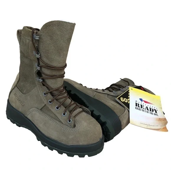 Belleville 675 ST USAF Cold‎ Weather Waterproof Steel Toe Combat Boot 3R(~8.5)