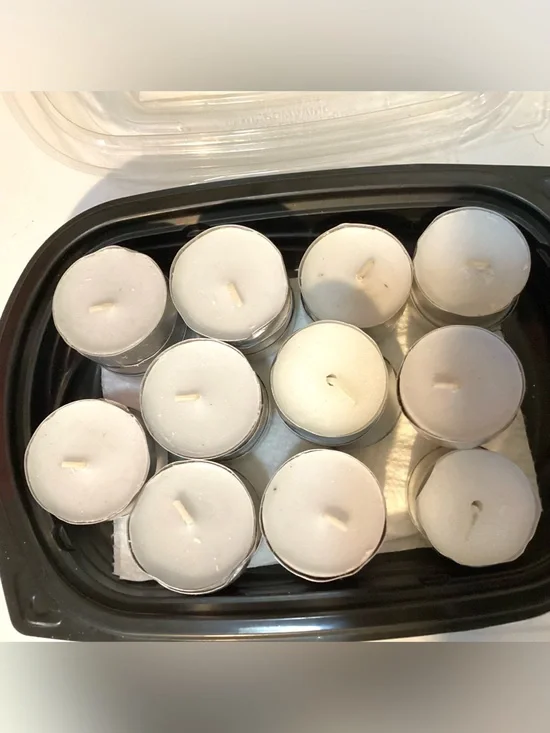 Ikea Ädeltuja 30 total scented tea light candles 3.5 hs